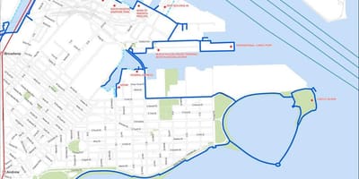 Дозвілля harborwalk Бостоні карті