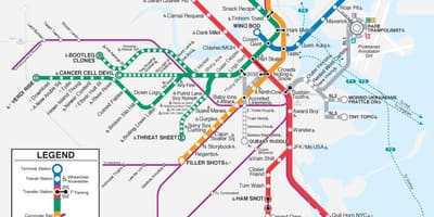Mbta т карті