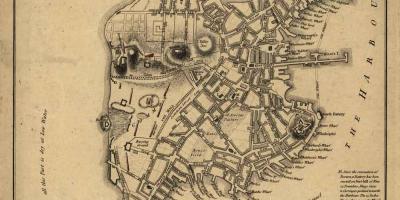 Карта історичного Бостона